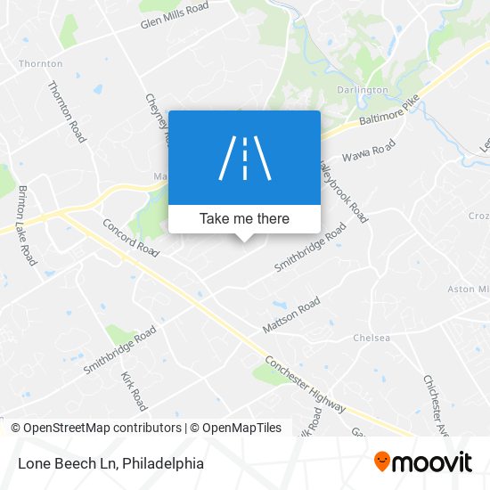 Mapa de Lone Beech Ln