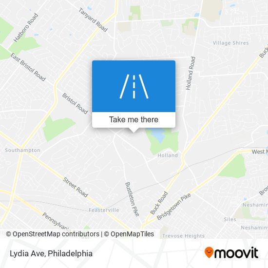 Mapa de Lydia Ave