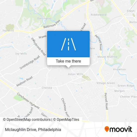 Mclaughlin Drive map