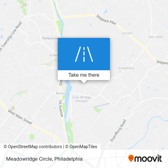 Meadowridge Circle map