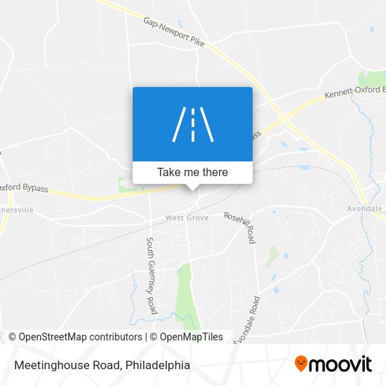 Meetinghouse Road map
