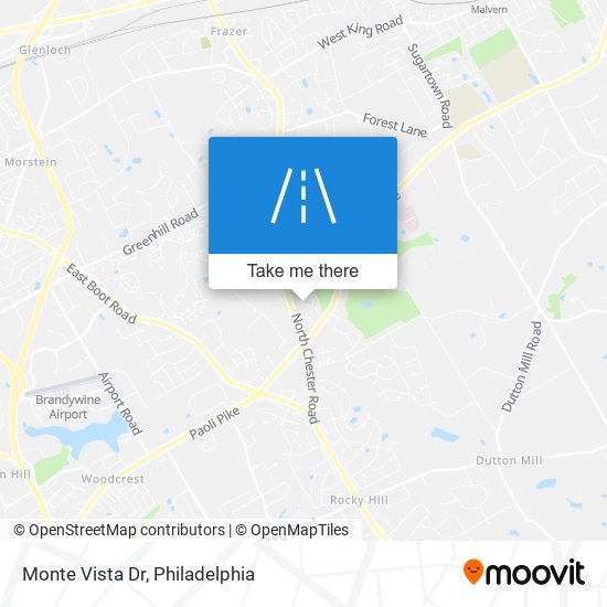 Mapa de Monte Vista Dr
