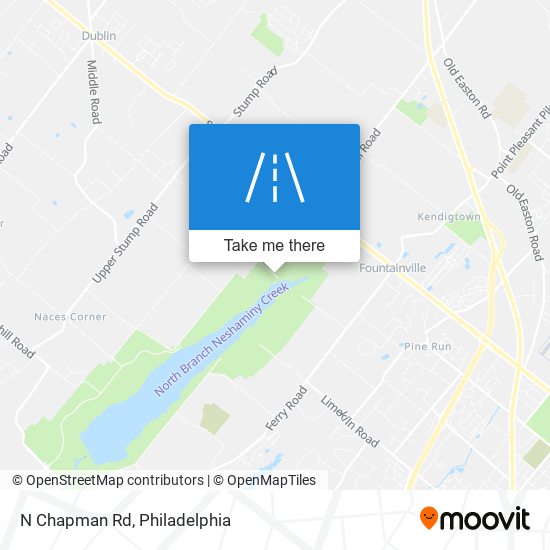 Mapa de N Chapman Rd