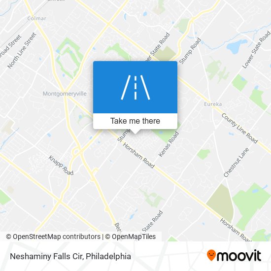 Neshaminy Falls Cir map