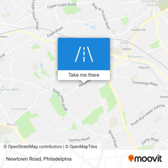 Mapa de Newtown Road