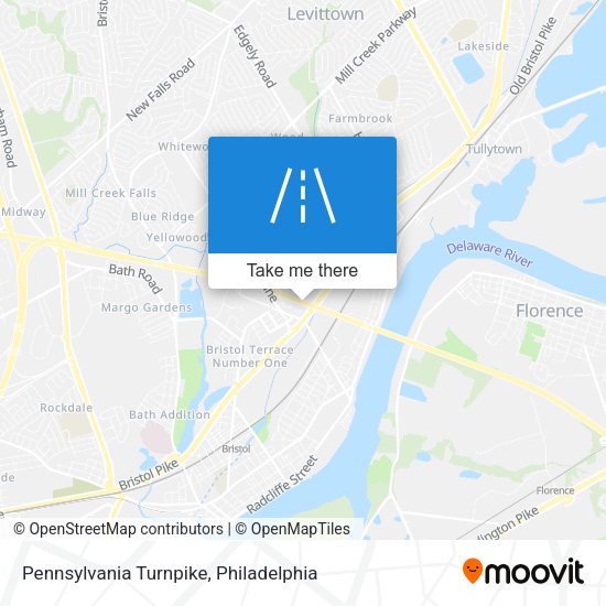 Pennsylvania Turnpike map