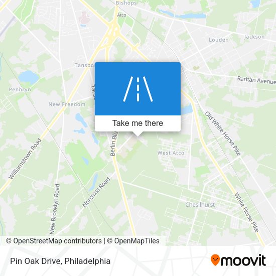 Mapa de Pin Oak Drive