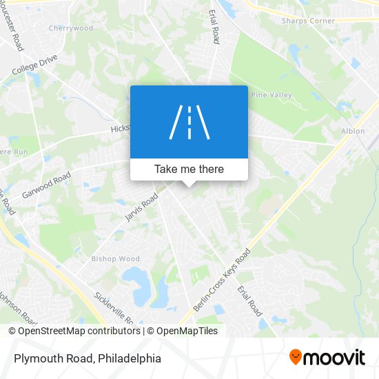 Plymouth Road map