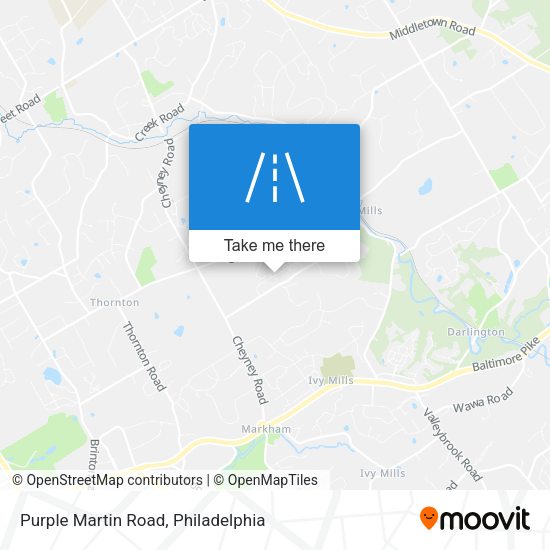 Purple Martin Road map
