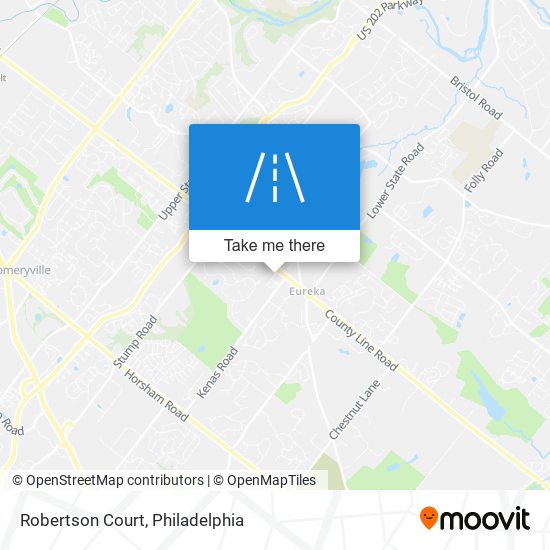 Mapa de Robertson Court