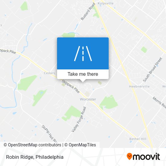 Mapa de Robin Ridge