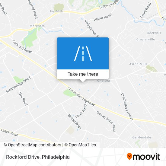 Mapa de Rockford Drive
