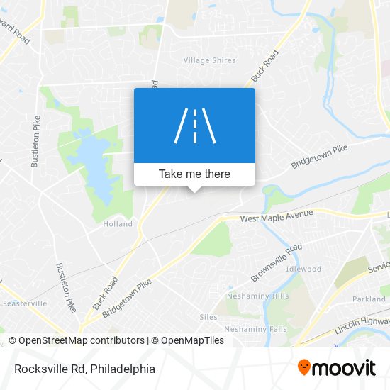 Mapa de Rocksville Rd