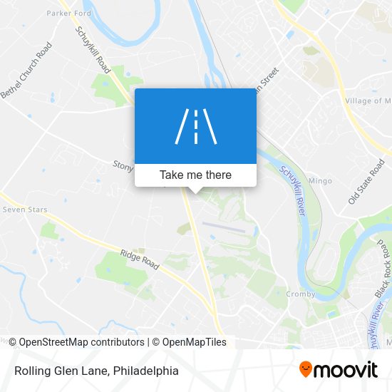 Mapa de Rolling Glen Lane