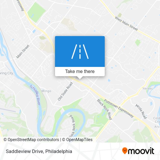Saddleview Drive map