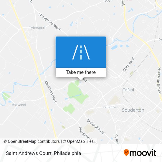 Mapa de Saint Andrews Court
