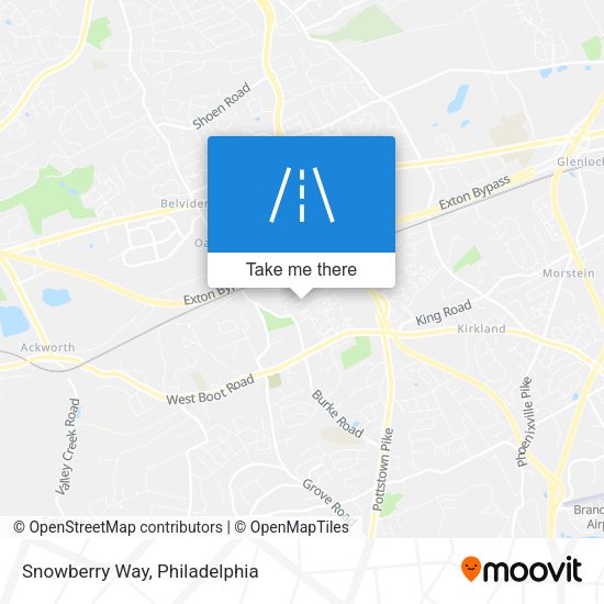 Mapa de Snowberry Way