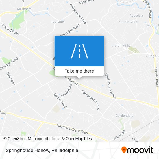 Springhouse Hollow map