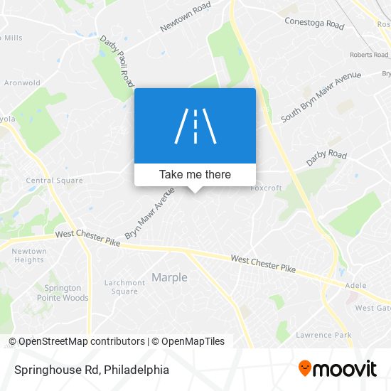 Mapa de Springhouse Rd