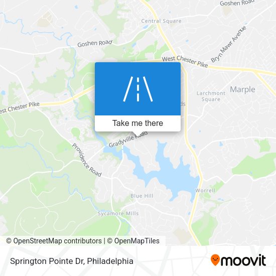 Springton Pointe Dr map
