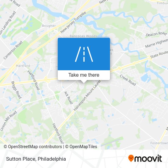Mapa de Sutton Place
