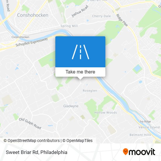 Mapa de Sweet Briar Rd