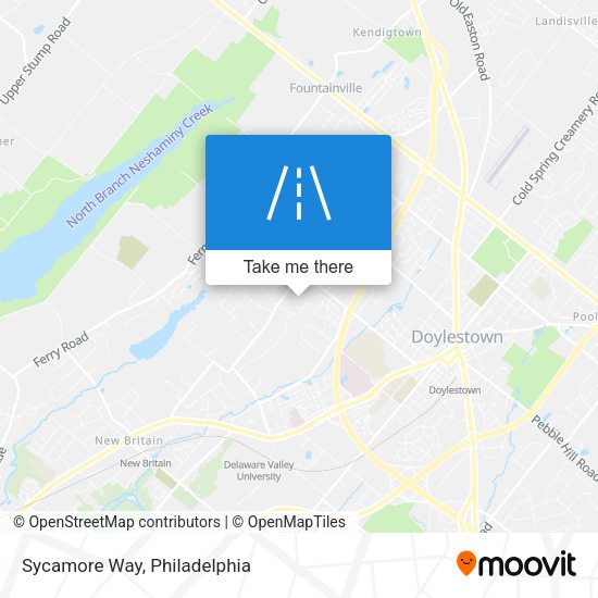 Mapa de Sycamore Way