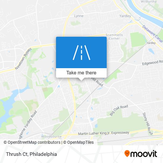 Mapa de Thrush Ct