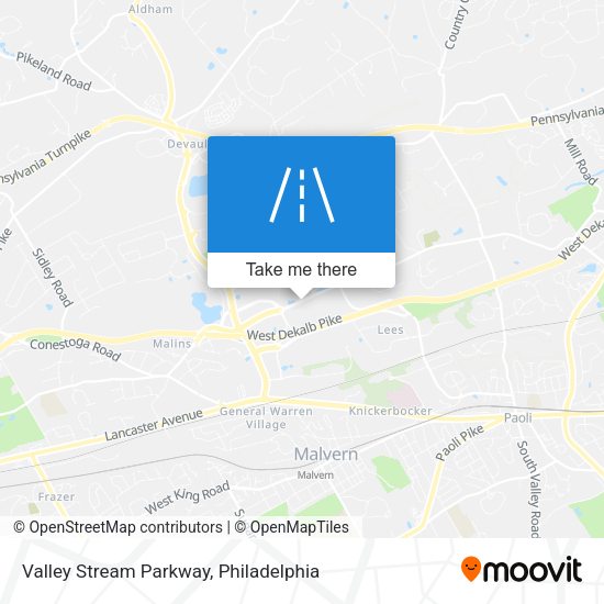 Mapa de Valley Stream Parkway