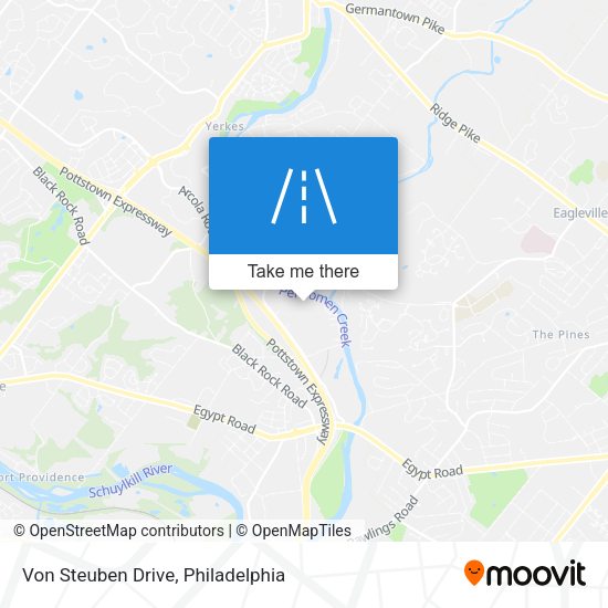 Mapa de Von Steuben Drive