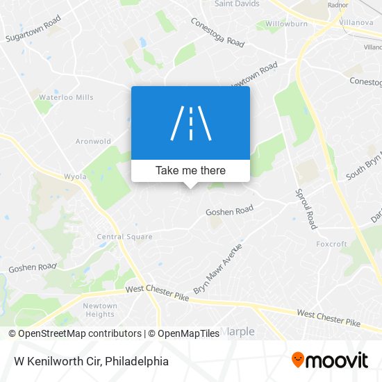 Mapa de W Kenilworth Cir