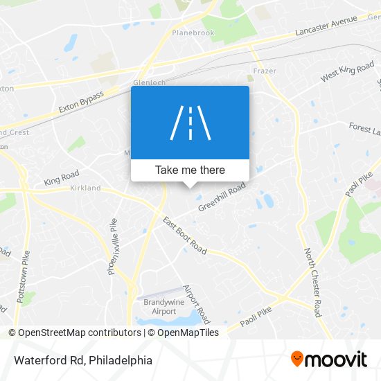 Mapa de Waterford Rd