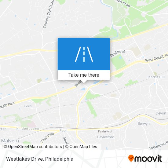 Westlakes Drive map