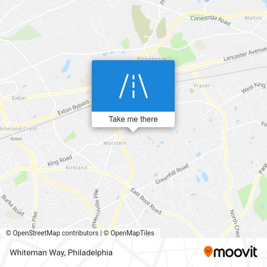 Mapa de Whiteman Way