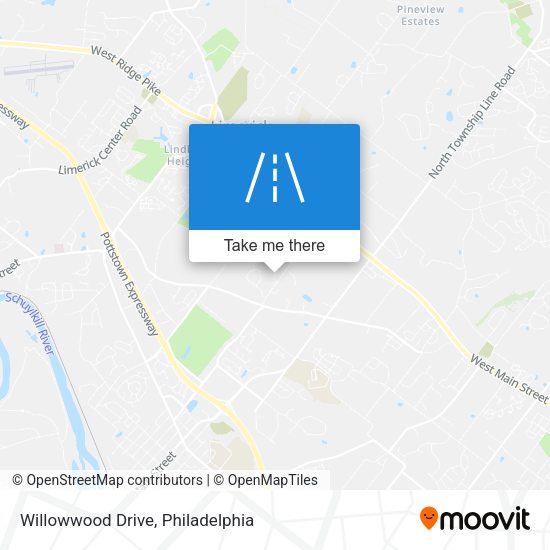 Willowwood Drive map