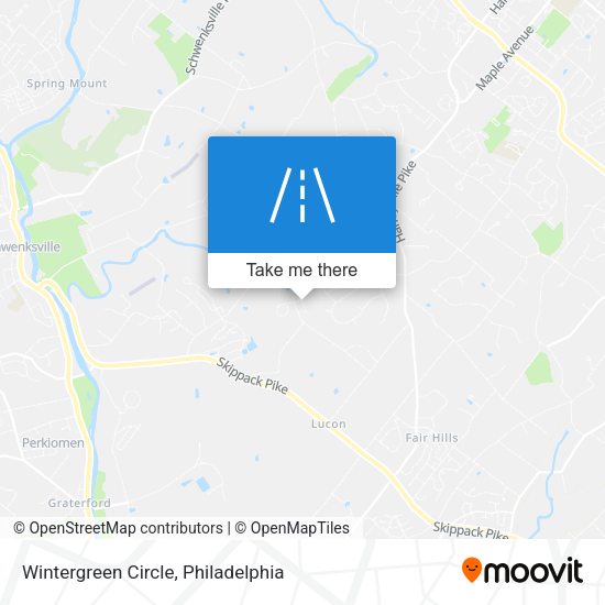 Wintergreen Circle map