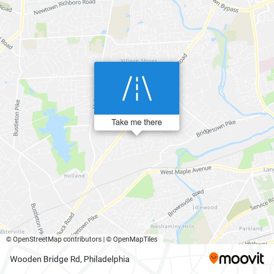 Mapa de Wooden Bridge Rd