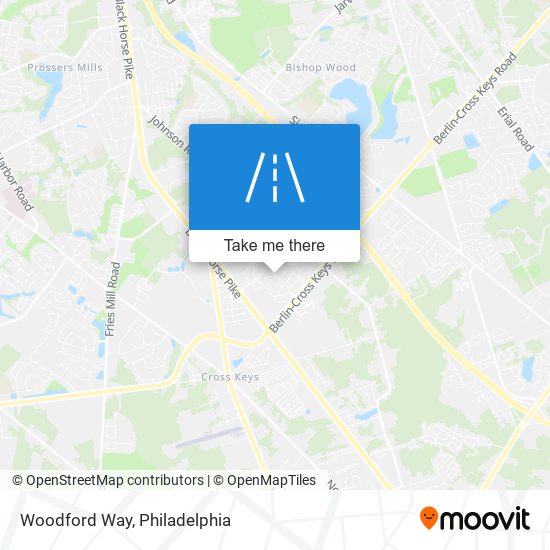 Mapa de Woodford Way