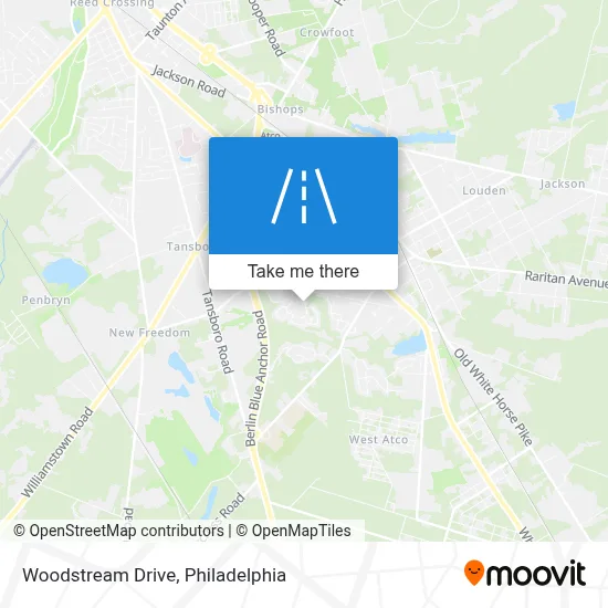 Woodstream Drive map