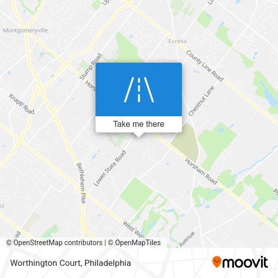 Mapa de Worthington Court