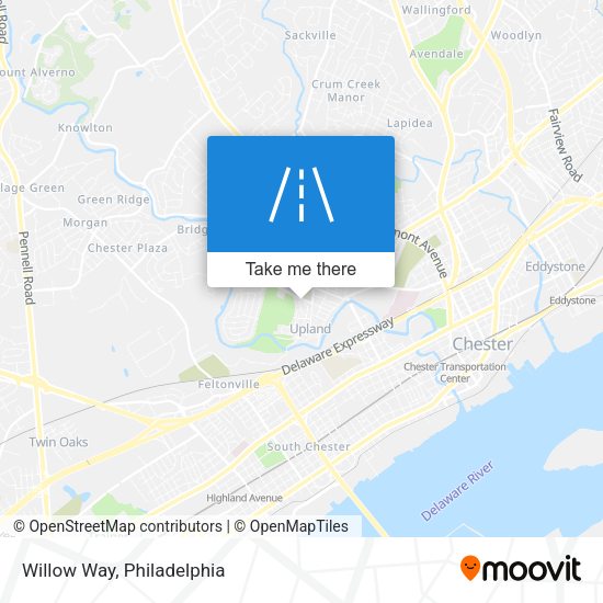 Mapa de Willow Way