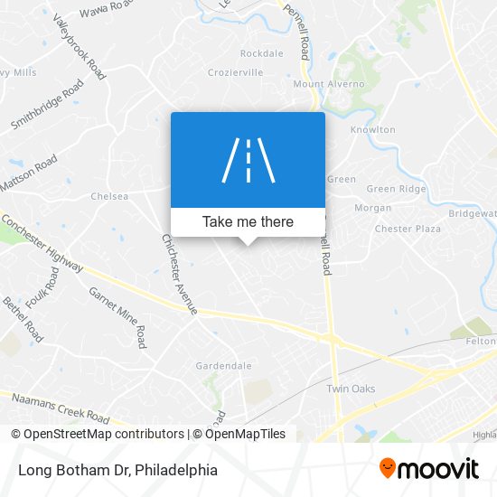 Mapa de Long Botham Dr