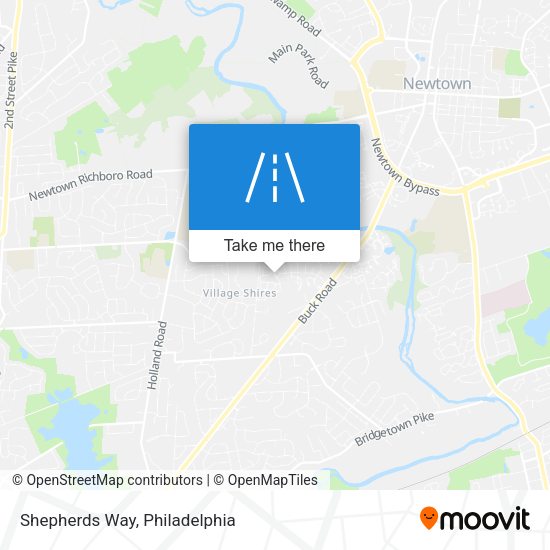 Mapa de Shepherds Way