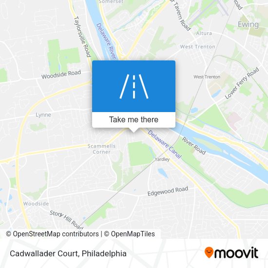 Cadwallader Court map