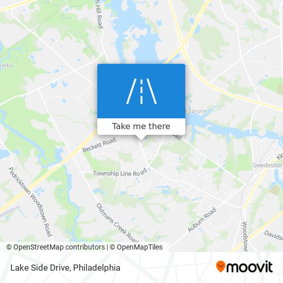 Mapa de Lake Side Drive