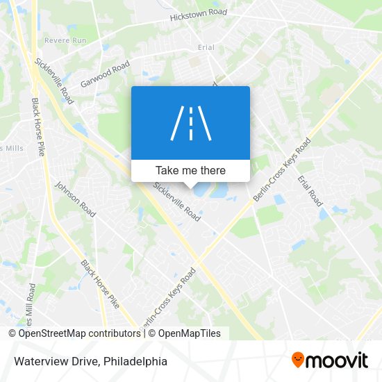 Waterview Drive map