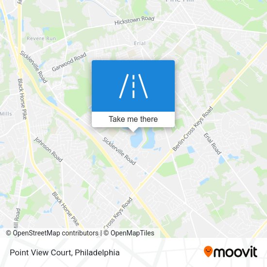 Mapa de Point View Court