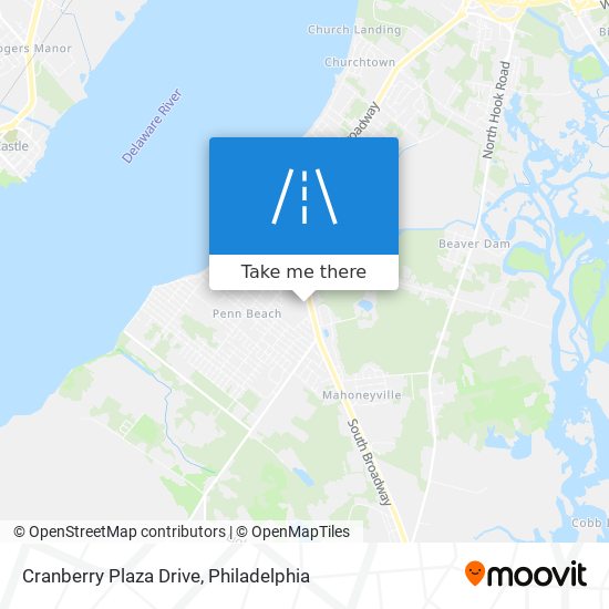 Cranberry Plaza Drive map