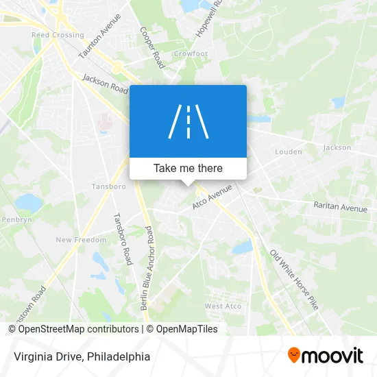 Virginia Drive map