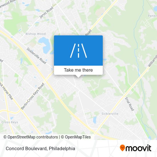Mapa de Concord Boulevard